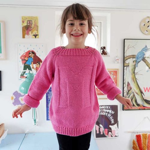 My Letter Sweater - Strikkeopskrift - Image 3