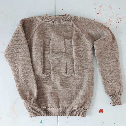 My Letter Sweater - Strikkeopskrift