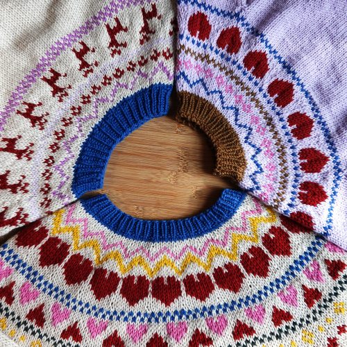 Sweater til børn med rensdyr - strikkeopskrift - Image 2